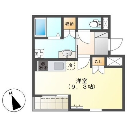 アンビシャス千葉城前の物件間取画像